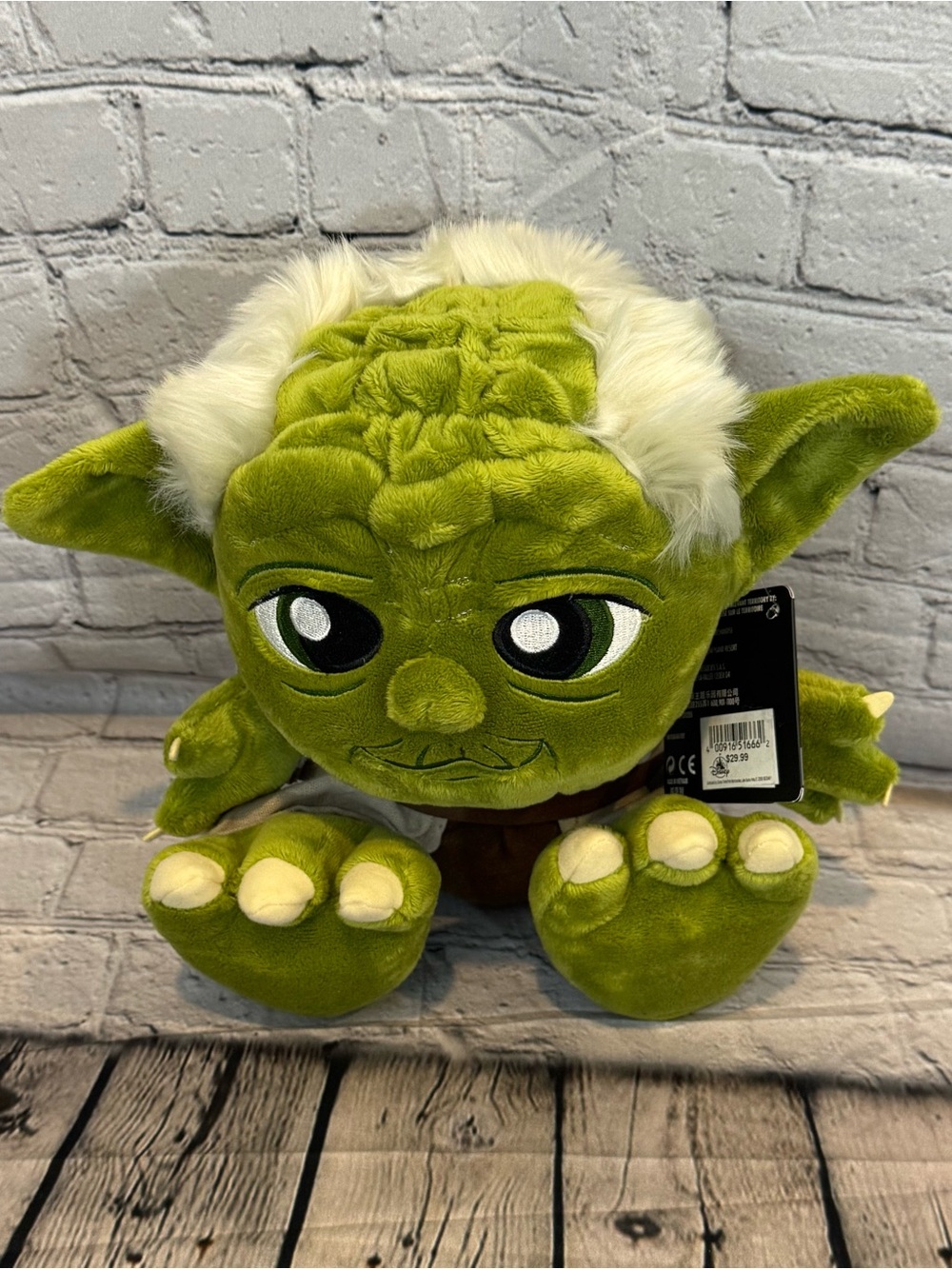 Disney Parks Star Wars Yoda Big Foot Plush